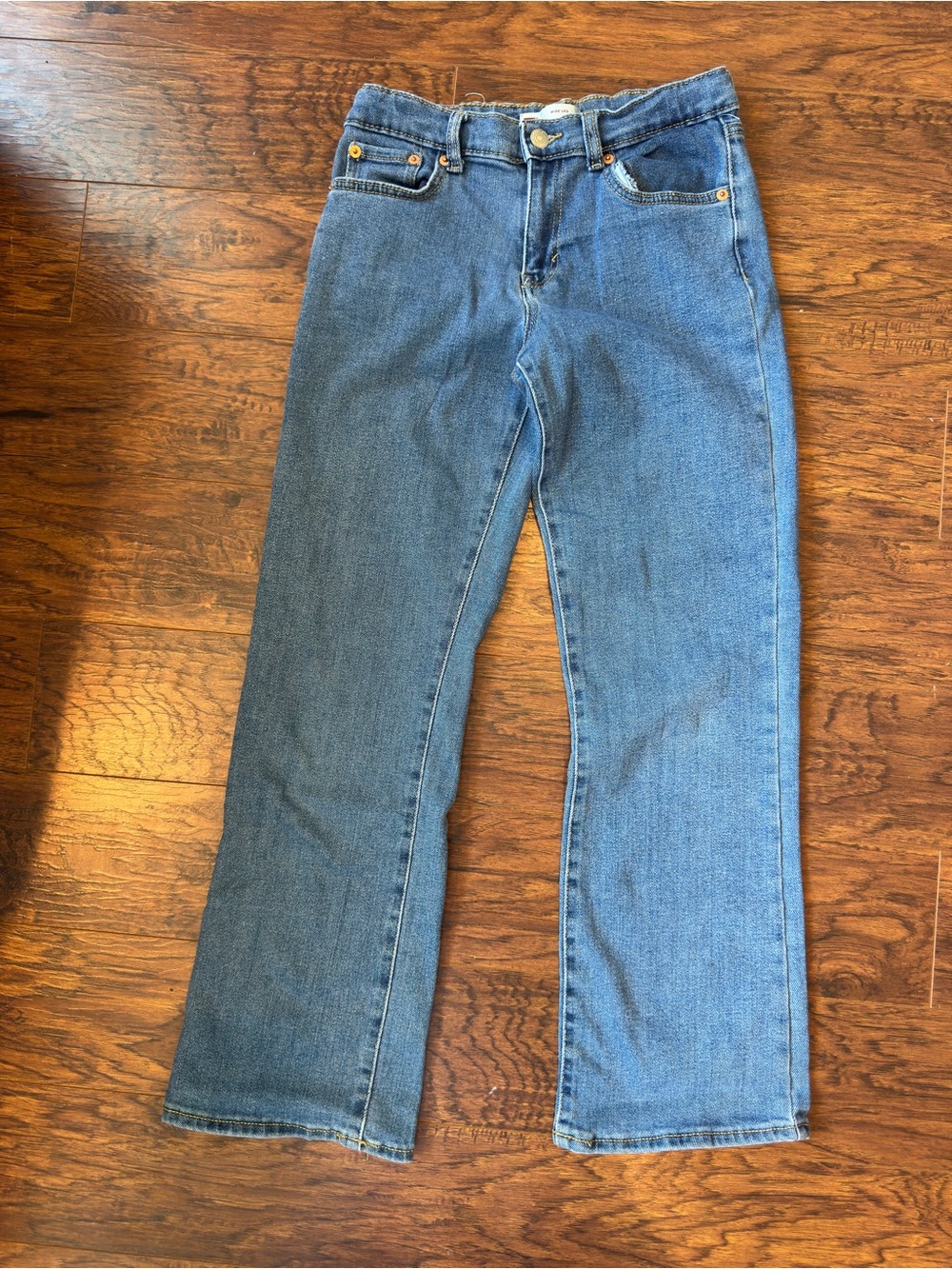 Levi wide leg girls Jeans